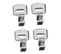 Artibetter 4 Pezzi Piedino per Macchina da Cucire da Accessorio Professionale per Arricciare Compatibile con Macchine da Cucire Elettriche e Industriali Resistente e Facile da Sostituire