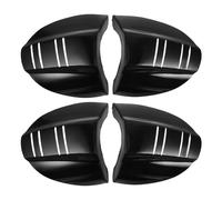 Artibetter 4 Pezzi Protezioni Laterali per Occhiali in Tpu Nero, Accessori Multifunzionali per Protezione Occhi da Urti e Graffi, per Cantieri e Laboratori