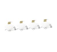 Artibetter 4 Set Kit Pulizia a spruzzo atomizzatore finisch irroratrice condizionare valvola di Pulizia Aghi per aerografo Kit aerografo pulitore per Tubi Lana di Nylon