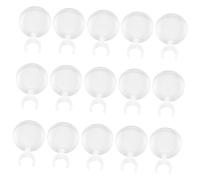 Artibetter 4 Set Lente D' Diamante Orologio Compilabile MOD Tazza Ingrandire Fontana Accessori Ergonomico Sigillante Vassoio in Piedi Piazza Coperchio Kit Plastica 15 Pezzi*4