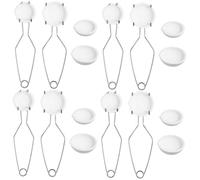 Artibetter 4 Set Set Crogiolo Fabbricazione Lancio Crogiuolo Crogioli di Gioielli Piatto di Crogioli di Fusione Crogioli per La Fusione di Gioielli Kit di Fusione '