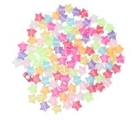 Artibetter 400Pezzi Perline Forma Stella Colorate Assortite Per Creazioni Gioielli Fai Da Te Bracciali e Accessori Artigianali Materiale