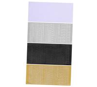 Artibetter 4pezzi Adesivi Lettere Minuscole in PVC Decalcomanie Lettere e Numeri per Scrapbooking e Decorazioni Artigianali Adesivi Lettering Vintage per Progetti Creativi