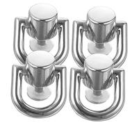 Artibetter 4pezzi Ferramenta per Borse Anello d Rivetto Vite per Realizzazione di Borse Accessori per Artigianato in Pelle Parti di Custodie