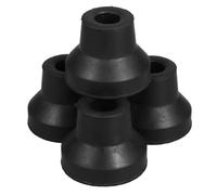 Artibetter 4pezzi Gommini Antiscivolo Sostituzione Piedi Stampelle Punte di Ricambio in Gomma per Bastoni da Passeggio Cappucci per Gambe Deambulatore