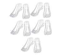 Artibetter 5 Paia Di Scarpe Barella Catena Alla Caviglia Modello Di Visualizzazione Calzini Espositore Display Modello Di Scarpa Piede Falso Strumento Sandali Delle Ragazze Calzini Della
