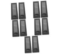 Artibetter 5 Set Pennellata Di Confezionamento Schermo Scatole Di Imballaggio Contenitore Per Penne Caso Per Penna Stilografica Espositore Portapenne Carta Nero 2 Pezzi * 5