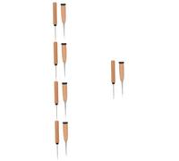 Artibetter 5 Set Punteruolo per Intaglio del Cuoio Strumenti E Plettri per Cucire Strumento per Plettri da Cucito Strumento per Ricamo Artigianale Strumento per Cucire 2 Pezzi*5