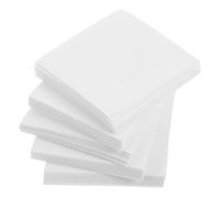 Artibetter 50 Pezzi di Carta per Forno in Fibra Ceramica Materiale di Guarnizione Ad Alta Temperatura Scaffale del Forno Coperta Isolante in Fibra Forno A Microonde Forno per Ceramica