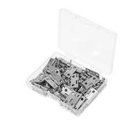 ARTIBETTER 50 Pezzi Mini Cerniere in Ferro per con Kit Hardware per Mini Mobili e Scatole in Cerniere Piccole Resistenti Portatile