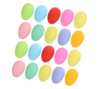 Artibetter 50 Pezzi Uova di Pasqua di Plastica Vuote per Decorazioni Fatte a Mano, Modelli a Forma di Uovo Dettagli Delicati per DIY e Accessori Fotografici in Stile Pasquale