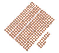 Artibetter 500 Pezzi Cuscinetti Adesivi in Sughero per Mobili da Cucina e Vasi da Piante, Tappi Rotondi in Legno 10mm Protezione Antiscivolo e Assorbimento degli Urti per Uso Dining e Fai da