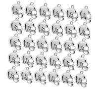 Artibetter 50pezzi Ciondoli Forma Casco Da Football Per Artigianato Creazione Gioielli in Zinco Accessori Per Braccialetti e Collane Fai Da Te