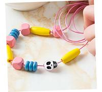Artibetter 50pezzi Perline Acriliche Sciolte Perline Distanziatrici Fatte Mano Accessori Fai Da Te Per Braccialetti Forniture Per Artigianato Artistico