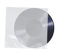 Artibetter 50pezzi Sacchetti Piatti per Dischi in Vinile Protezione Trasparente per CD Custodia Senza Sigillo
