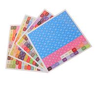 Artibetter 5sets Adesivi Numeri Diamond Arts per Classificazione Etichette Adesive per Organizzazione Aule e Inventario Numeri Consecutivi Colorati per Identificare Barattoli Stoccaggio Libri