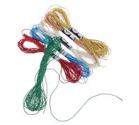 ARTIBETTER 6 pezzi Filo da Ricamo Poliestere Metallizzato per Ricamo Mano Cross Stitch e Braccialetti per Cucito e Lavori Creativi