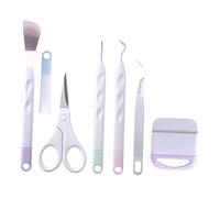 Artibetter 6 Pezzi Kit Strumenti per Diserbo Utensili per Intaglio e Decorazione Realizzati e Inossidabile Leggeri e Resistenti per Fai da Te e Progetti Creativi