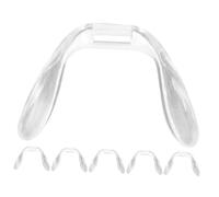Artibetter 6 pezzi Naselli in Plastica Trasparente Antiscivolo Sostituibili Comfort per Montature Adatti e Sole Morbidi e Resistenti per Uso