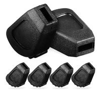 Artibetter 6 Pezzi Protezioni in Gomma per Sgabelli da Batteria, Cuscinetti Antiscivolo per Supporti e Rack, Tappetini Antivibrazione per Pavimenti Adatti a Strumenti a Percussione