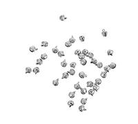 Artibetter 600pezzi Campanelle Natalizie Artigianali Piccole Perline Sciolta Ornamento Campana Decorazione Fai da Te