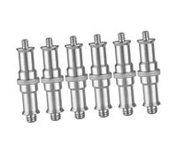 Artibetter 6pezzi Adattatore Vite Perno Adattatore Standard Per Slitta Contatto Freddo e Caldo Supporto Per Da Realizzato in Materiale Di Buona Qualità Per Uso Duraturo