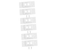Artibetter 6pezzi Coperchi Di Sicurezza Per Interruttori Impermeabili Con Viti Protezione Per Pannelli Muri Installazione Facile e Veloce Protezione Contro Attivazioni Accidentali
