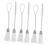 Artibetter 6pezzi Spazzola per Pulizia della Macchina da Cucire Set da Design Esteso Doppia e Singola estremità Setole Morbide per Rimuovere Polvere Giocattoli e Articoli per Casa
