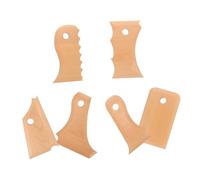 Artibetter 7 Pezzi Strumenti Scultura Argilla in Legno Kit Utensili Modellazione Ceramica per Lavori Te Adatto Artisti e Appassionati Argilla Polimerica e Terracotta