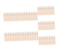 Artibetter 7 Set Manici Legno per Aghi da Infeltrire Sostituzione Ergonomica per Aghi da Punch Needle Manici E Resistenti Facile Installazione E Sicuro 10 Pezzi * 7