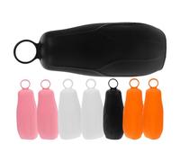 Artibetter 8 Pezzi Copribottiglie in Silicone da Viaggio, Protezione Anti-perdita per Flaconi di Lozione, Design Semplice e Materiale Elastico per Uso Comodo e Sicuro