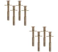 Artibetter 8 Pz Chiusura a Molla Caricato a Molla Perno Dello Schermo Della Finestra Piccola Di Del Letto Accessori Per Il Fissaggio Del Letto Grilletto Mini Culla Ferro Da Stiro