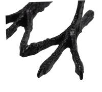 Artibetter 9 Pezzi Piedi in Ferro per Modelli DIY Artigli Corvo Realistici per Decorazioni Halloween e Statue Pappagallo Ricambi Resistenti per Creazioni Artigianali