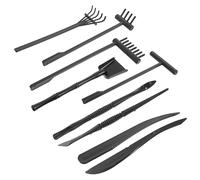 ARTIBETTER 9 Pezzi Strumenti per Sabbia Leggeri e Resistenti per Decorazioni Meditative e Creazioni Dettagliate nel Tuo Spazio Zen