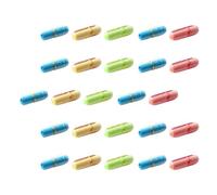 Artibetter 99 Pezzi Message Pills Bottle Mini Capsule e Biglietti Arrotolati, Carta, Forma Pillola, Regalo per San Valentino, Compleanno, Amicizia e Dichiarazione d'Amore