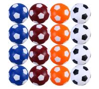 ARTIBETTER Accessori Calcio Balilla 16 Pezzi Palla di Plastica Colorata 36 Mm per Mini Tavolo Calcio Balilla da Gioco da Tavolo, Sostituzione Compatibile per Biliardino Colore Colore Casuale