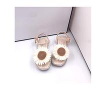 Artibetter Accessori Decorativi Fiore Girasole Intrecciato 2 Pezzi per Scarpe e Abbigliamento da Ragazza, Decorazioni Floreali Fai da Te Rustiche e Leggere per Artigianato e Matrimoni