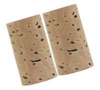 Artibetter Accessori per Riparazione Flauto, Tappi in Sughero Beige 2 Pezzi, Componenti Pratici per Strumenti a Fiato, Adatti a Flauti Musicali, Leggeri e Compatti
