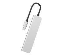 Artibetter Adattatore Hub Usb Type c Convertitore Hub Portatile Lettore Adattatore Compatibile Per Laptop e Dispositivi Espansione Multifunzionale