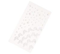 Artibetter Adesivi per Viso Gemme a Forma di Farfalla e Lacrime, Autoadesivi in Resina e Plastica, Brillantini per Decorazioni Viso e Unghie, per Feste
