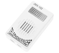 Artibetter Amplificatore Compatto di per Telefono Suoneria Fisso a Bianco e in Pp Leggero per Aumentare Volume della