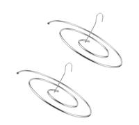 Artibetter Appendini Antivento per Coperte in Acciaio Resistente 2 Pezzi Stendibiancheria a Spirale Salvaspazio per Lenzuola Grandi e Trapunte Asciugatore Multifunzione per Uso Domestico