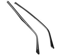 Artibetter Aste per Occhiali Ricambio in Lega di Titanio Nero, 1 Paio, Resistenti per Prevenire Rotture e Alleviare la Pressione Sulle Orecchie, per Riparazioni Occhiali