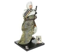 Artibetter Bambola Samurai Stile Giapponese, Artigianato Fine per Camera | Decorazione per Luoghi Pubblici e Camera da Letto, Lunga Durata, Non Sbiadisce, Seta e Cotone Thread Colore Casuale