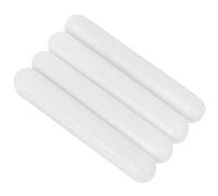 ARTIBETTER Barre Magnetiche Cilindriche per Miscelare Liquidi per Laboratorio 4 Pezzi in Ptfe Agitatore Magnetico Bianco ad Alte Prestazioni, Facile da Mantenere Riutilizzabile