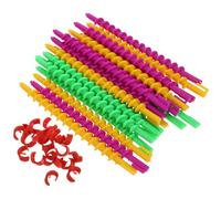 Artibetter Bigodini a Spirale 20 Pezzi per Permanente, Aste per Arricciare Chioma Lunghi e Mossi, Strumenti Versatili per Parrucchieri e Styling Casalingo Colore Casuale
