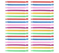 ARTIBETTER Bigodini a Spirale per Chioma Medi 40 Pezzi, Kit Permanente per Donne, Bacchette Abs Protettive per Styling Chioma Lunghi, Uso Professionale e Domestico, Acconciature Ricce