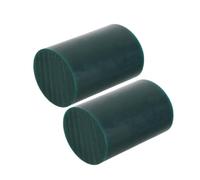 Artibetter Blocchi di Cera Verde per Intaglio Gioielli 81x70mm, Modello Solido Ovale per Fusione a Cera Persa, Strumento per Stampo Bracciali e Anelli Artigianali di Precisione