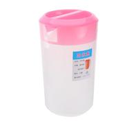 Artibetter Bollitore per Bevande in Plastica Rosa da 2500ml con Grande Capacità e Resistente al Calore, Brocca con Scala di Misurazione per Picnic e Piscine