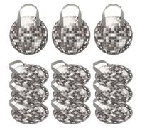 Artibetter Borsa Regalo con Design a Sfera Specchiata Vibrante Tema Disco Retrò Non Tessuto , Facile da Trasportare e Riduce gli Sprechi , Confezione da 12 Pezzi per Feste e Addii al